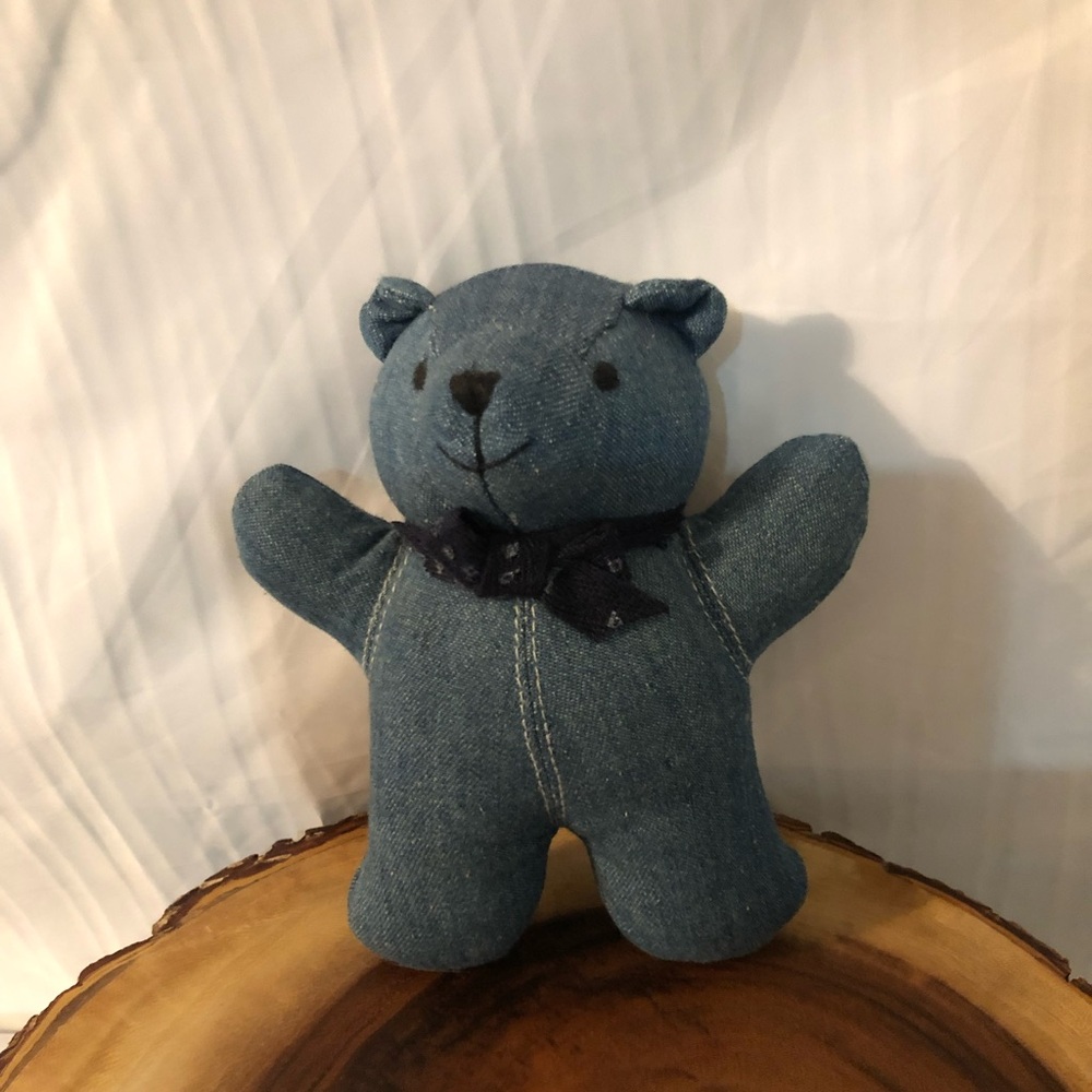 GAP Baby Denim Blue Rattle